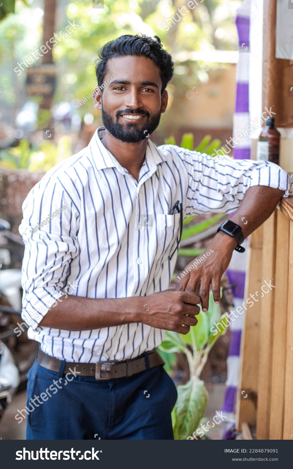 Sample candidate portrait